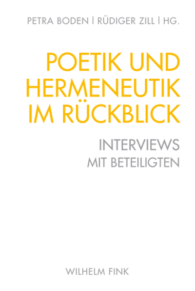 Poetik und Hermeneutik 